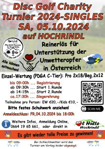 Hochrindl Disc Golf Charity Turnier 2024 